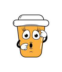 Drinking Cup Cartoon
