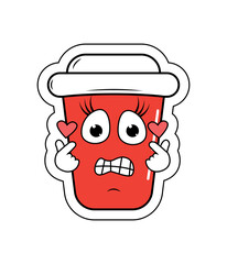 Drinking Cup Cartoon