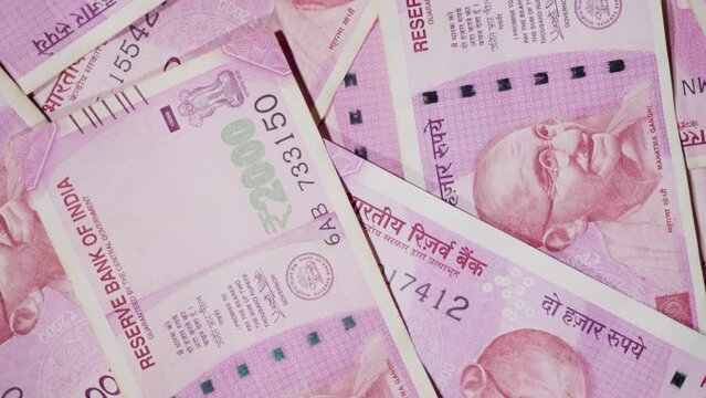 Two Thousand (2000) Indian Rupees Notes