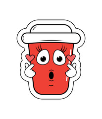 Drinking Cup Cartoon