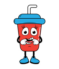 Drinking Cup Cartoon