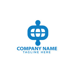 Abstract logo template design concept
