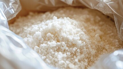 Rice fermentation, sake brewing.Sake manufactured from rice in Japan.