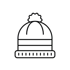 Beanie vector icon