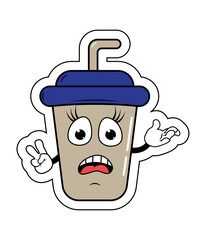 Drinking Cup Cartoon