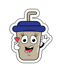 Drinking Cup Cartoon