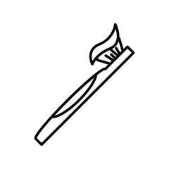 toothbrush icon vector design templates simple and modern