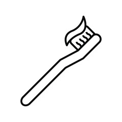 toothbrush icon vector design templates simple and modern