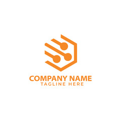 Global technology logo design inspiration with unique modern concept
