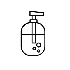 Obraz premium Liquid soap icon vector design templates simple and modern