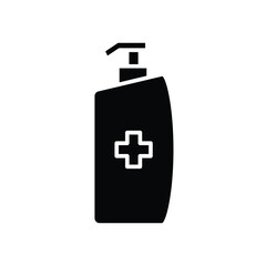 Fototapeta premium Liquid soap icon vector design templates simple and modern