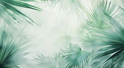 fondo verde de hojas. Colores pastel