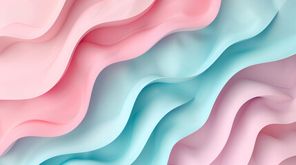 Obraz premium abstract background with waves. Magenta and pink fluffy pastel ink smoke cloud against black background -