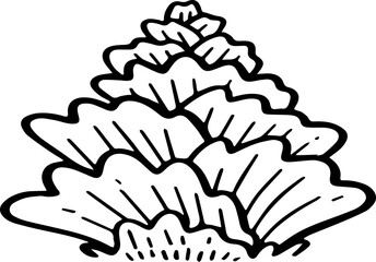 cute cartoon plant drawing.