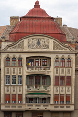 A view of the Weiss palace, Materna store, buld in 1921