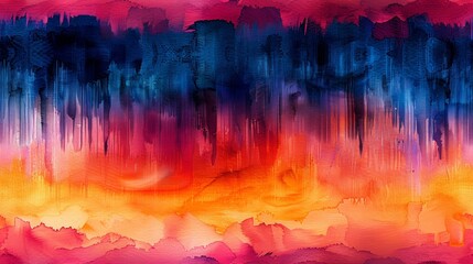Fototapeta premium Abstract gradient multicolor for surface print ikat gradient tileable wallpaper