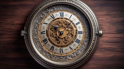 The old antique classic clocks