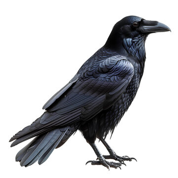 Black raven PNG. Raven bird PNG. Black crow isolated