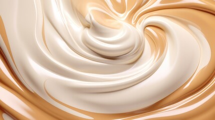 Liquid Cream background