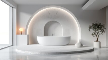 A refined product presented in a clean and solid style. The smooth mood and tone create a serene and polished environment, drawing attention to the product's design. The background is minimal, with