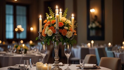 wedding table setting
