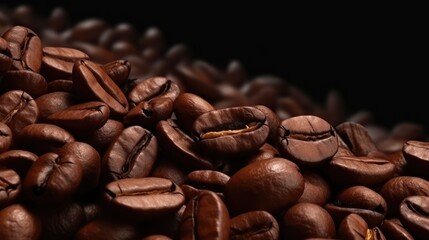 Coffee bean background