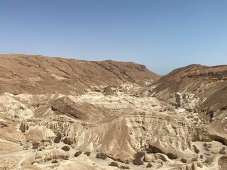 Strata of Time in the Arid Desert