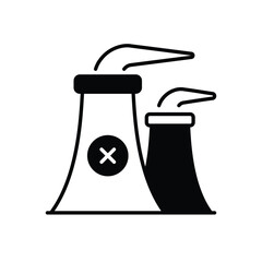 Pollution vector icon