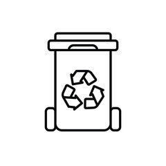 Recycle Bin vector icon