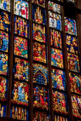 stained glass windows