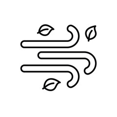 Wind vector icon