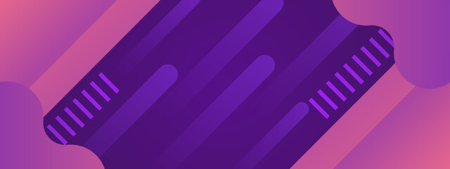 Colorful abstract geometric shapes template background design. Gradient cheerful colors banner