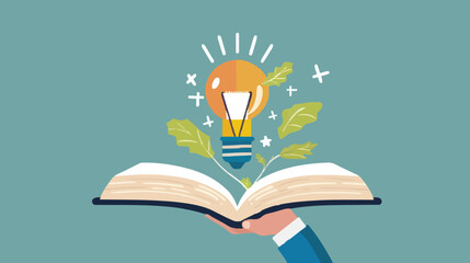 Knowledge or education, study or learning new skill, creativity or idea, reading book for inspiration, discover solution or literature, wisdom concept