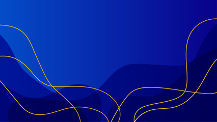 Abstract background with blue and yellow color gradient and modern minimalist design