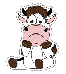 Cute Cow Cartoon
