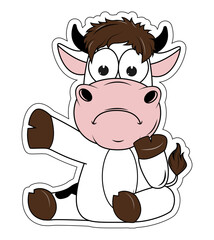 Cute Cow Cartoon