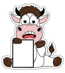Cute Cow Cartoon