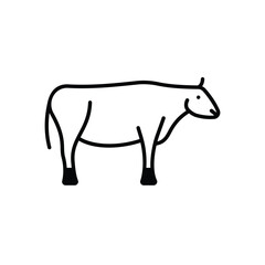 Cow vector icon