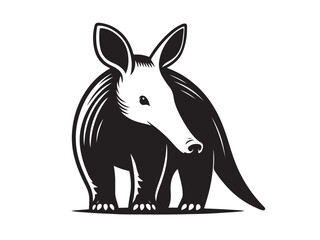 Fototapeta premium Aardvark silhouette bundle Royalty Free Vector Image