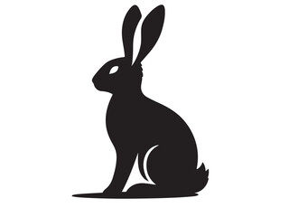 Free Bunny Silhouette Vector