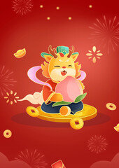 chinese new year dragon