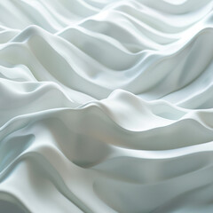 Obraz premium abstract wallpaper, soft flowing fabric waves, fluid motion, pastel gradient, square