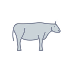 Cow vector icon