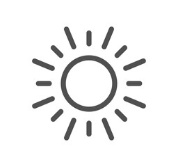 Energy types related icon outline and linear vector.