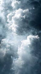 Obraz premium Ethereal Cloud Imagery for Serene Skincare and Wellness Backdrop