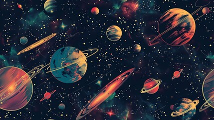 Space and SciFi Patterns