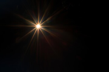 Sun Flare Lens Effect