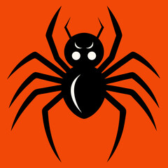 Halloween simple spider icon