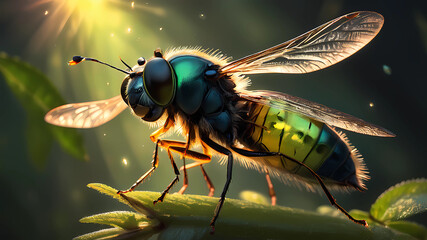 Fototapeta premium natural lighting, soft lighting, sunlight, HDR (High Dynamic Range), Maximum Clarity And Sharpness, Multi-Layered Textures, <lorafireflies_v11>, perfect detail, wild life shot,