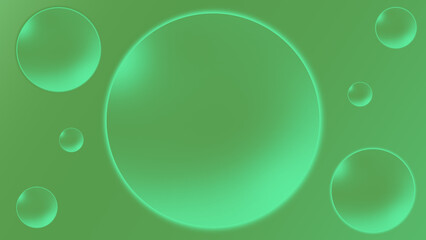 Water drops on gradient background bubble color concept graphic for illustration